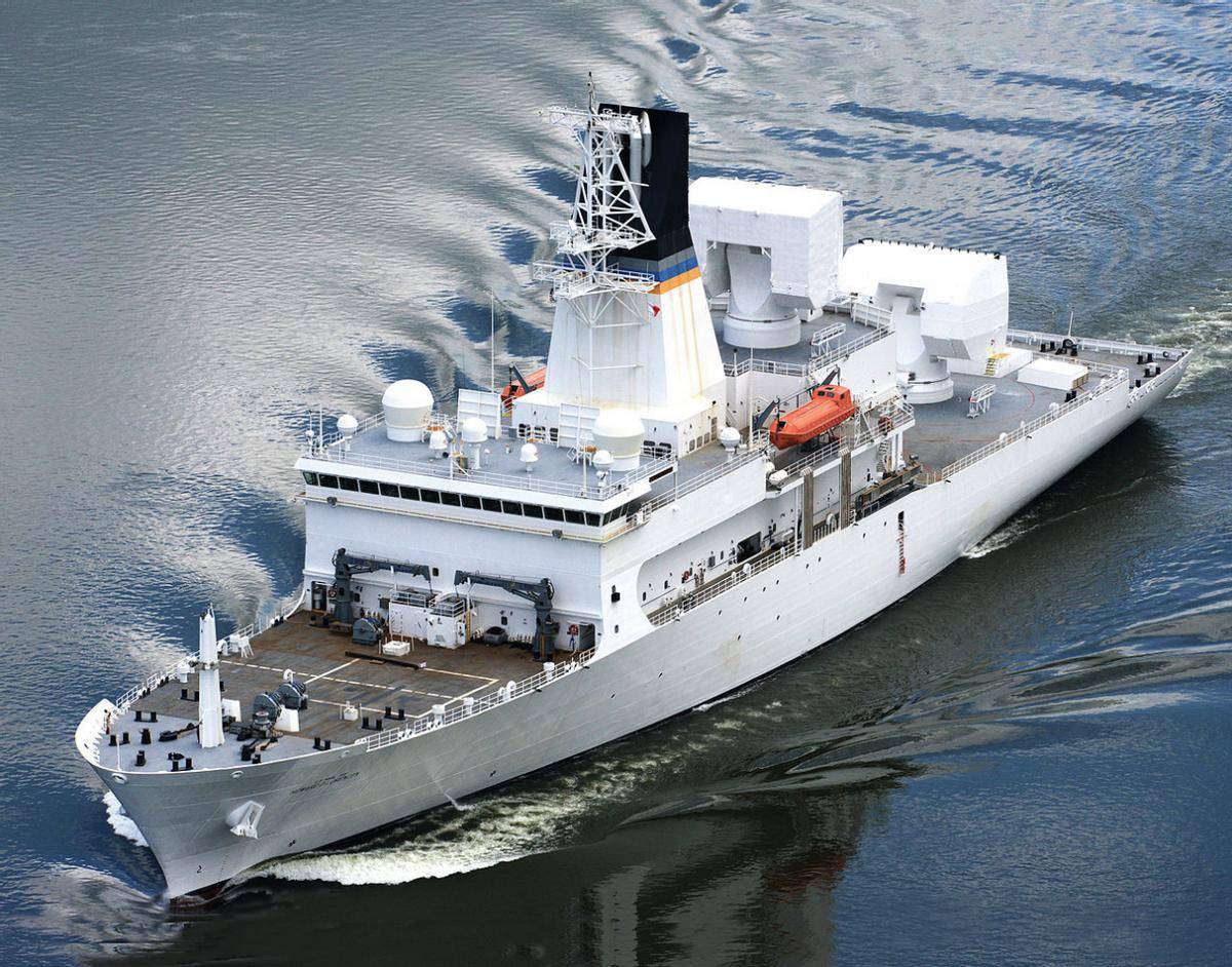 Team Next Level V Nemiga Gaming_美绝密情报船潜入黄海Team Next Level V Nemiga Gaming,最近160公里,13米巨型雷达对准中国上空