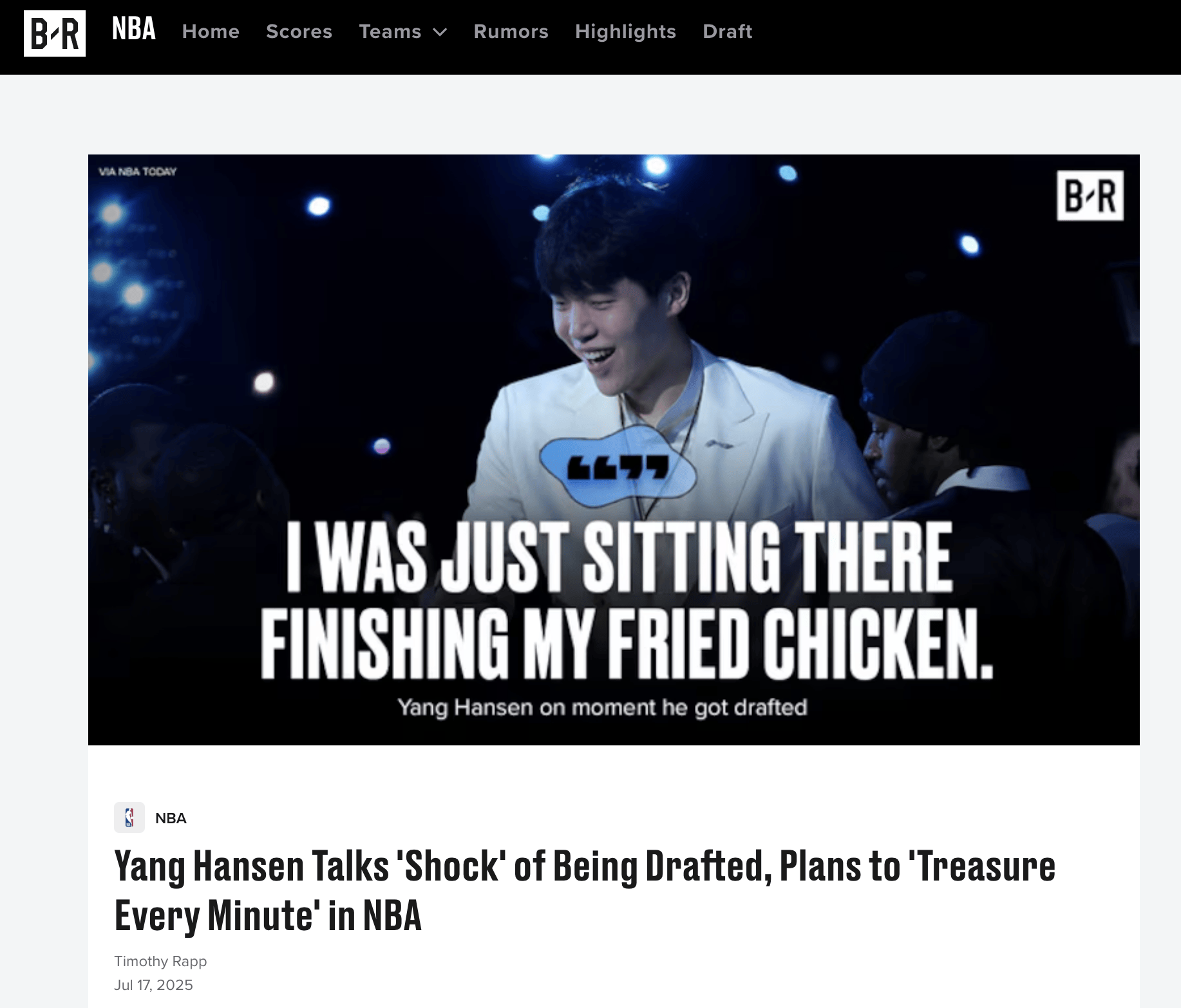 皇冠皇冠足球平台
_美媒热议杨瀚森NBA夏季联赛出色表现 网友称开拓者捡了“大漏”皇冠皇冠足球平台
!